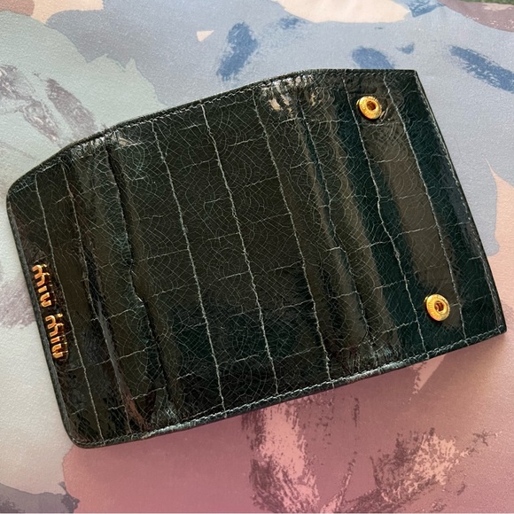 Authentic Miu Miu Keyholder Green - Picture 3 of 15